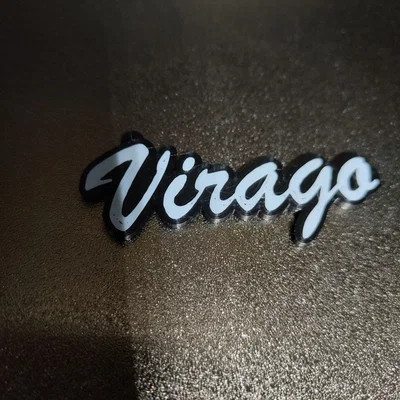 Móc khóa in 3D chữ Yamaha Virago cực chất cho biker