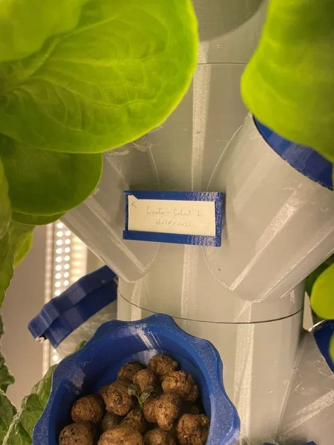 Tháp Trồng Cây Thủy Canh Module kèm Đèn LED Phát Triển - Image 21