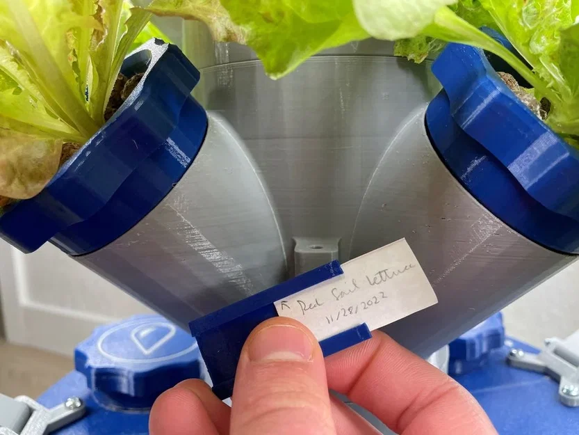 Tháp Trồng Cây Thủy Canh Module kèm Đèn LED Phát Triển - Image 22