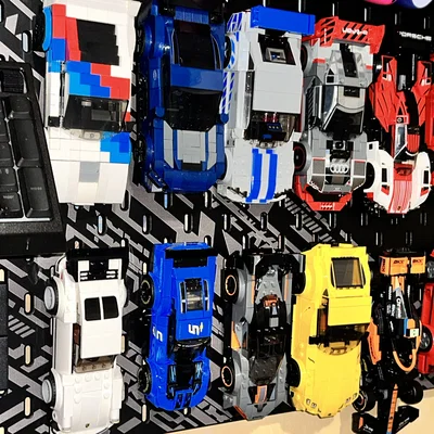 Giá Treo Tường IKEA SKÅDIS Cho Mô Hình LEGO Speed Champions