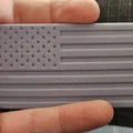 Name Card Cờ Mỹ 3D In 3D (Customizable) | 3D American Flag Business Card - Thumbnail 5