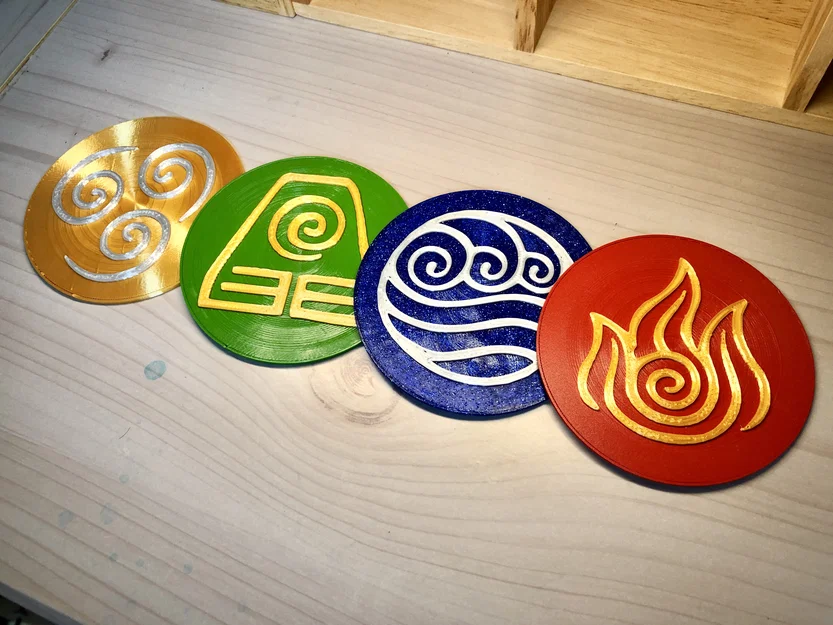 Coaster nguyên tố ATLA: Avatar: The Last Airbender - Image 1