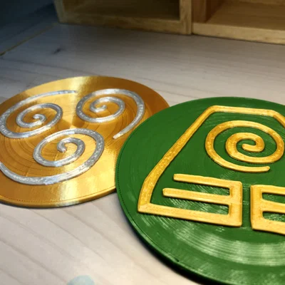 Coaster nguyên tố ATLA: Avatar: The Last Airbender