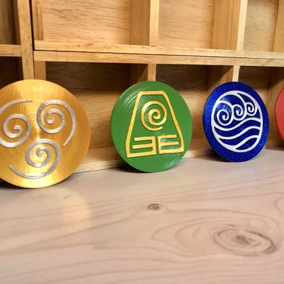 Coaster nguyên tố ATLA: Avatar: The Last Airbender