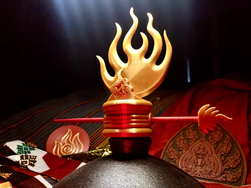 Vương Miện Fire Lord (Headpiece) – Avatar: The Last Airbender - Image 1