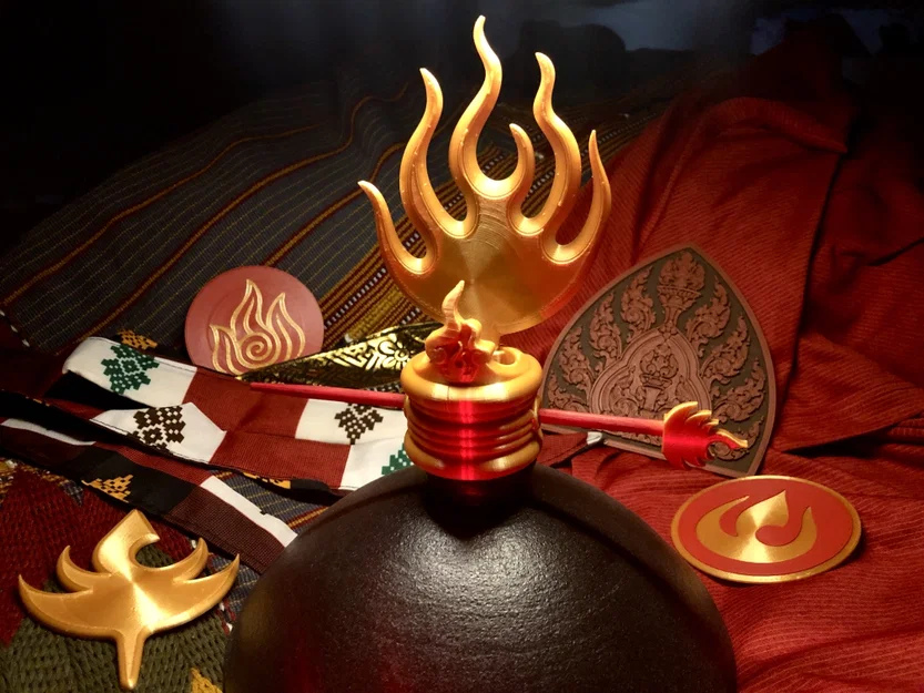Vương Miện Fire Lord (Headpiece) – Avatar: The Last Airbender - Image 8