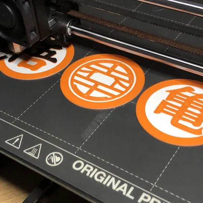 Dragon Ball Z: Lót ly & móc khóa phù hiệu gi của Goku