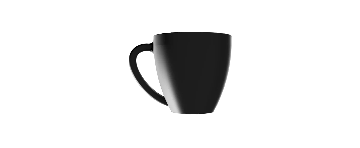 Mẫu Cốc Uống Nước Đơn Giản (Tasse, Cup) In 3D Cho Góc Làm Việc - Image 3