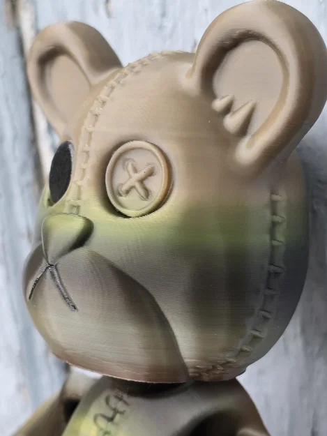 “Stitches” – Gấu Teddy Khớp Articulated - Image 5