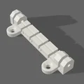 Bộ giá đỡ tấm đệm MMU3 Buffer Plate Holder (Tùy biến Fusion 360) - Thumbnail 2