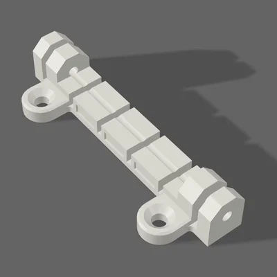 Bộ giá đỡ tấm đệm MMU3 Buffer Plate Holder (Tùy biến Fusion 360)