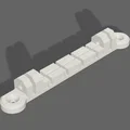 Bộ giá đỡ tấm đệm MMU3 Buffer Plate Holder (Tùy biến Fusion 360) - Thumbnail 3