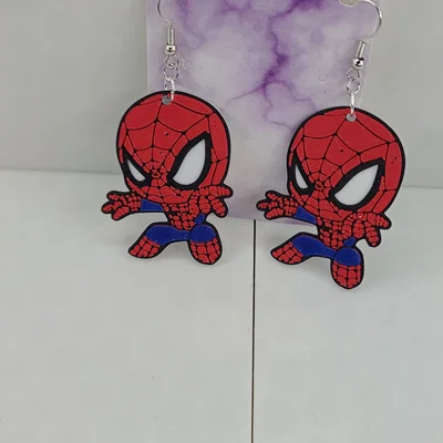 3 Bông tai/Móc khóa Spiderman