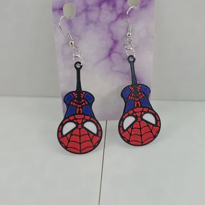 3 Bông tai/Móc khóa Spiderman