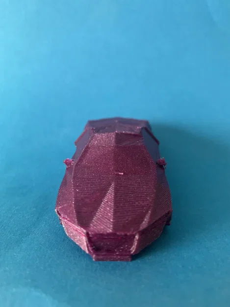 Mô hình xe ô tô thể thao phong cách Low-Poly in 3D độc đáo - Image 1