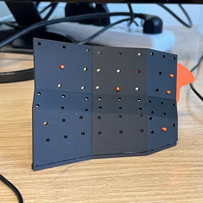 Mô hình trưng bày để bàn: Vách leo đá/Bouldering