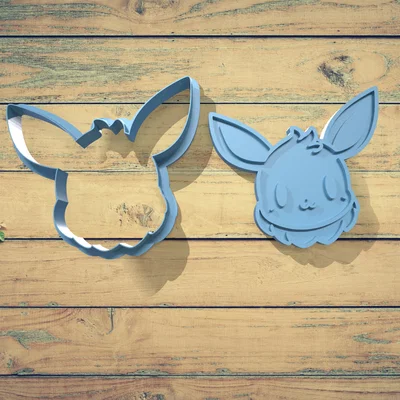 Bộ Khuôn Cắt Bánh Quy Pokemon: Pikachu, Eevee & Pokeball