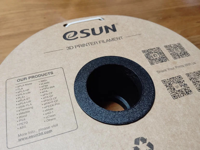 Bộ gia cố lõi cuộn nhựa in 3D eSUN (Paper Spool Reinforcement) - Image 1