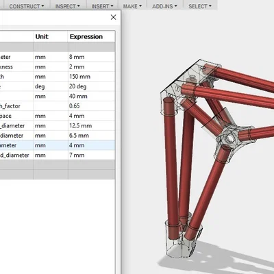 Tay Đỡ Kệ Tham Số (Parametric Shelf Brackets)