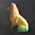 Low Poly - Shetland Sheepdog (Tượng trang trí) - Thumbnail 4