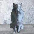 Low Poly - Shetland Sheepdog (Tượng trang trí) - Thumbnail 6