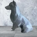 Low Poly - Shetland Sheepdog (Tượng trang trí) - Thumbnail 7
