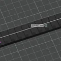 Thanh gắn Picatinny Rail cho Airsoft - Thiết kế 3D chuẩn xác - Thumbnail 1