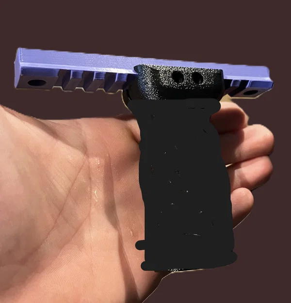 Thanh gắn Picatinny Rail cho Airsoft - Thiết kế 3D chuẩn xác - Image 2