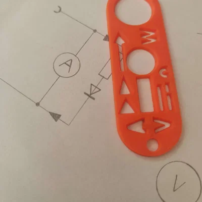 Thước vẽ sơ đồ mạch điện 3D cầm tay tiện lợi cho dân kỹ thuật