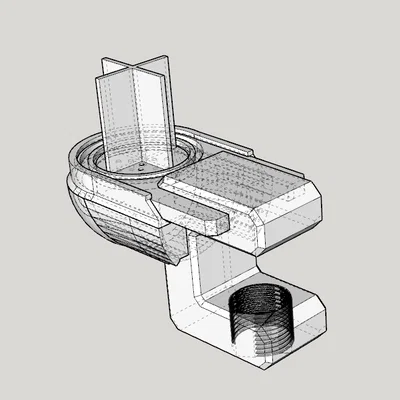 Giá đỡ cảm biến LDR cho pin năng lượng mặt trời