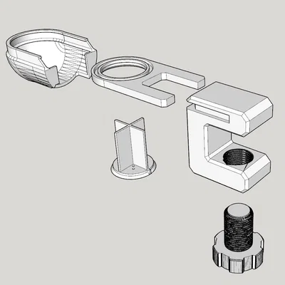 Giá đỡ cảm biến LDR cho pin năng lượng mặt trời