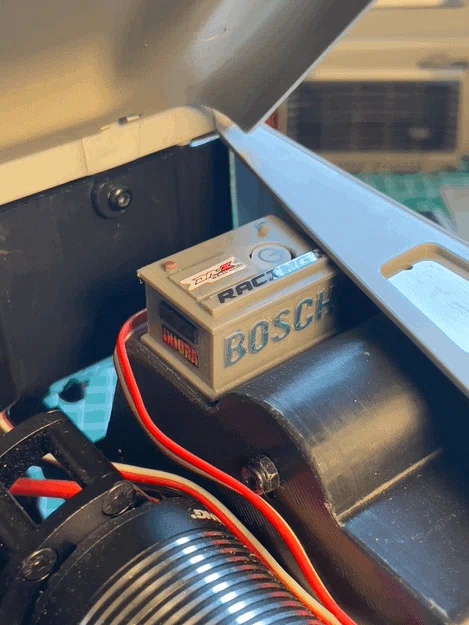 Pin xe tỉ lệ 1:10 cho Hobbywing Fusion Power Switch (Bosch Auto Batterie) - Image 1