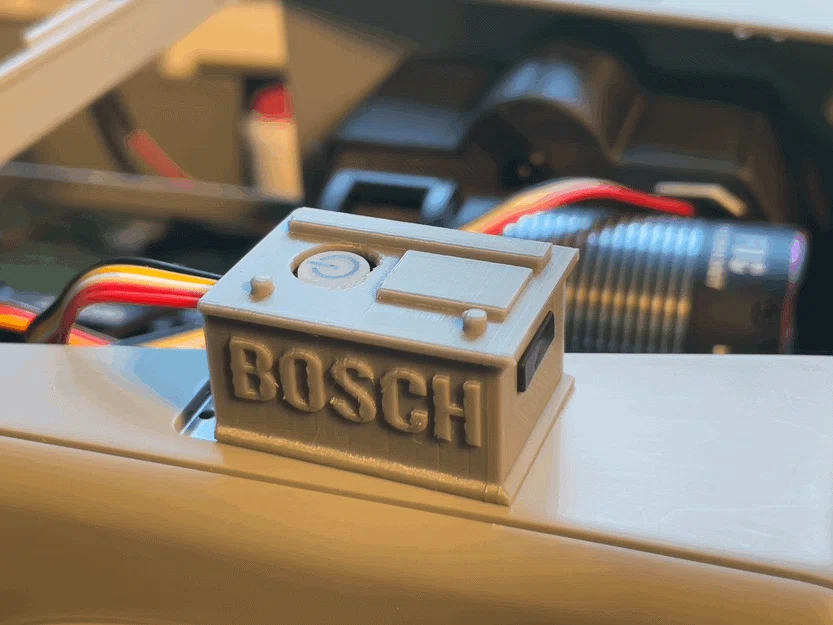 Pin xe tỉ lệ 1:10 cho Hobbywing Fusion Power Switch (Bosch Auto Batterie) - Image 2