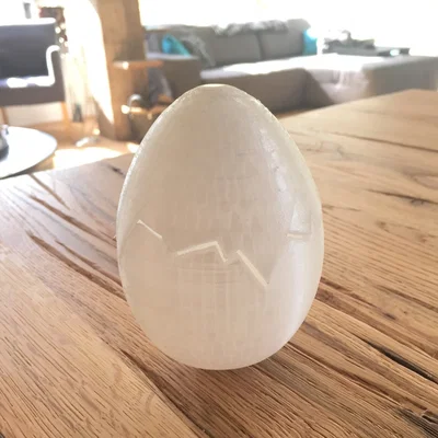Mô hình quả trứng vỡ 3D (Broken Egg) độc đáo cho ngày lễ Phục sinh