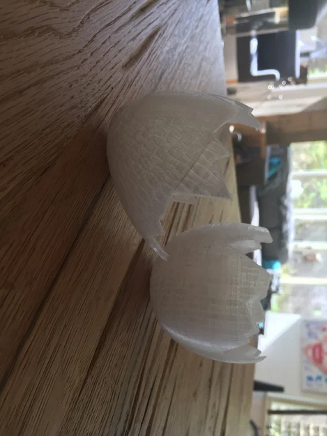 Mô hình quả trứng vỡ 3D (Broken Egg) độc đáo cho ngày lễ Phục sinh - Image 3