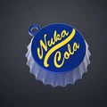 Nắp Nuka Cola Fallout (Fallout Nuka Cola Caps) – model in 3D - Thumbnail 4