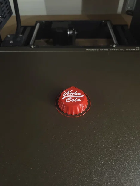 Nắp Nuka Cola Fallout (Fallout Nuka Cola Caps) – model in 3D - Image 5