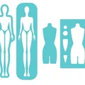 Fashion Designer Template (Mẫu Template Dáng Người Nữ) - Thumbnail 1