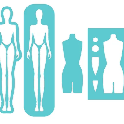 Fashion Designer Template (Mẫu Template Dáng Người Nữ)