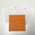 Khuôn mẫu in 3D Stencil hỗ trợ kẻ bảng ToDo List cho giấy 9x9cm - Thumbnail 2