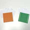 Khuôn mẫu in 3D Stencil hỗ trợ kẻ bảng ToDo List cho giấy 9x9cm - Thumbnail 3