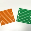Khuôn mẫu in 3D Stencil hỗ trợ kẻ bảng ToDo List cho giấy 9x9cm - Thumbnail 4