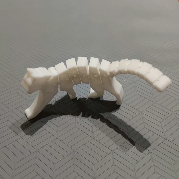 Mô hình Flexi Cat - Mèo 3D cử động linh hoạt siêu đáng yêu - Image 1