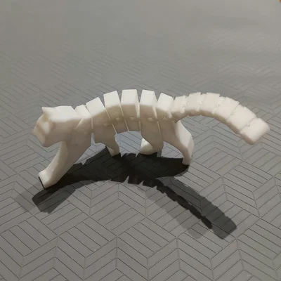 Mô hình Flexi Cat - Mèo 3D cử động linh hoạt siêu đáng yêu