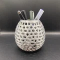 Ống cắm bút thiết kế Voronoi in 3D cho bàn làm việc gọn gàng - Thumbnail 1