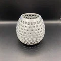 Ống cắm bút thiết kế Voronoi in 3D cho bàn làm việc gọn gàng - Thumbnail 3