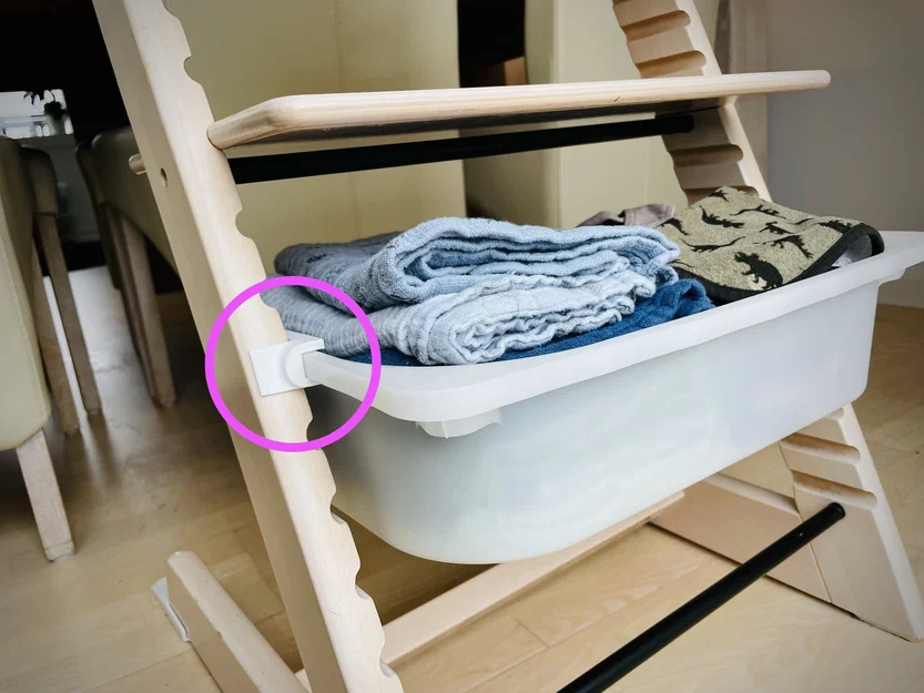 Combo ghế Tripp Trapp Stokke + hộp nhựa IKEA Trofast (v4) - Image 3