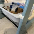 Ghế Tripp Trapp Stokke + adapter thùng nhựa IKEA Trofast (bản slim) - Thumbnail 1