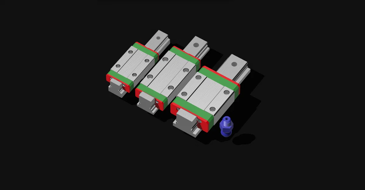 Xe bôi trơn block linear rail: MGN7 MGN9 MGN12 - Image 1