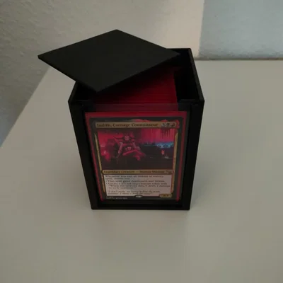 Hộp Đựng Bài MTG Commander: Thiết Kế Không Cần Support, Chứa 100 Lá